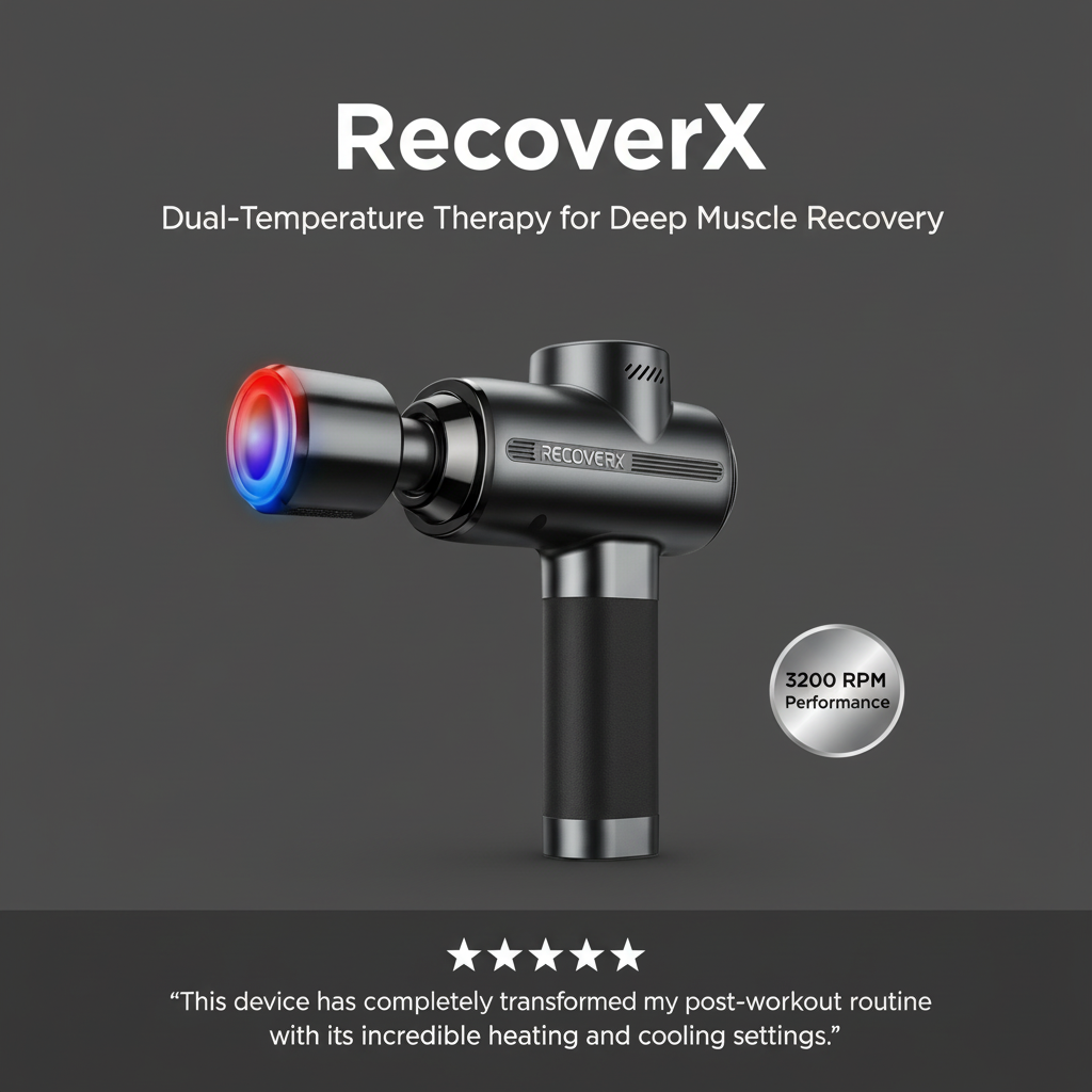 RecoverX Deep Tissue Massage Gun..