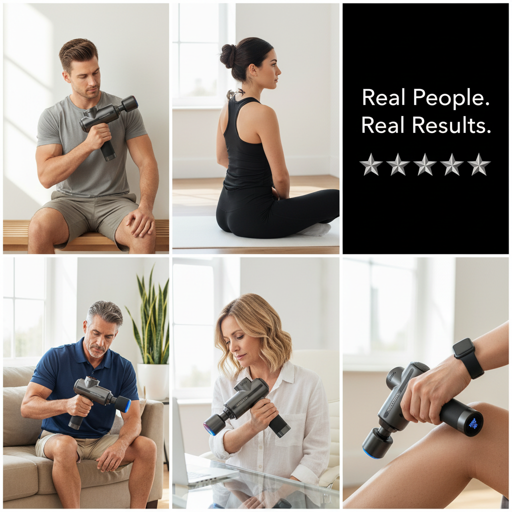 RecoverX Deep Tissue Massage Gun..