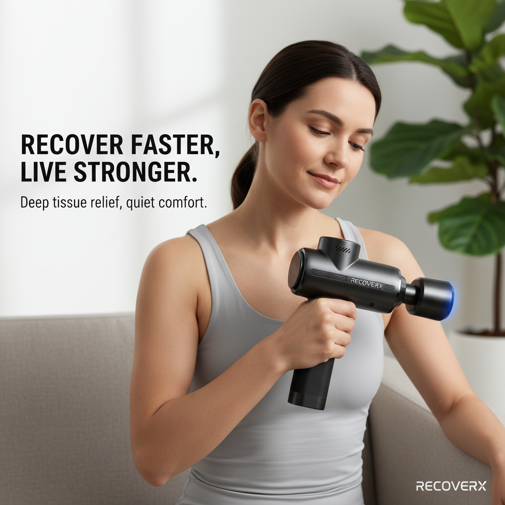 RecoverX Deep Tissue Massage Gun..